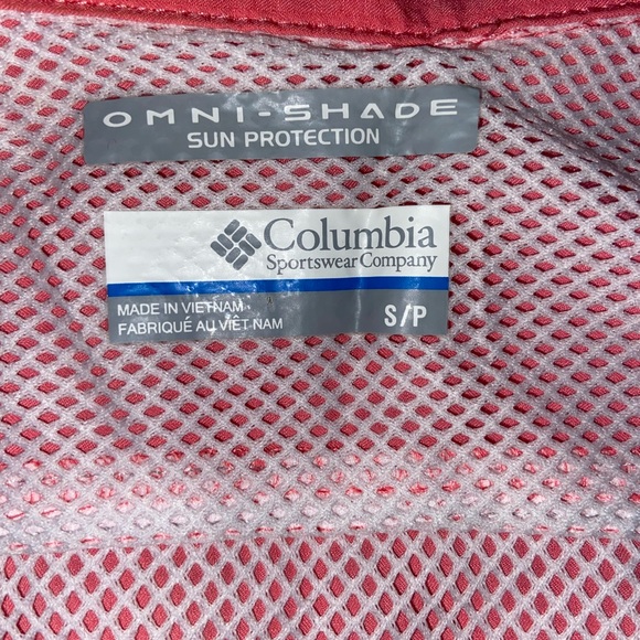 🆕 Salmon Rose Colored Columbia Performance Fishing Gear Shirt - Picture 11 of 11